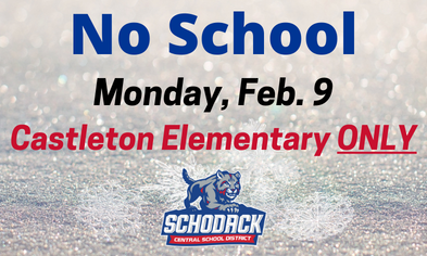 CES Closed Today (Feb. 9) Due to Water Main Break