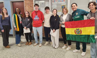 International Delegates Visit Maple Hill for Global Athletics Exchange