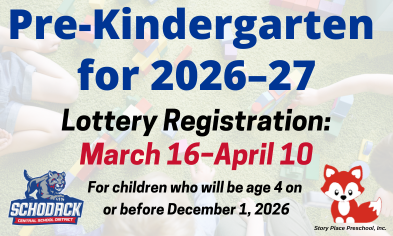 2026–27 Pre-Kindergarten Registration
