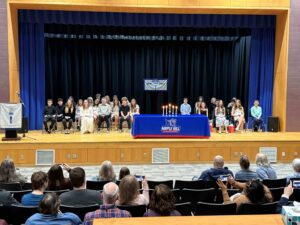 Maple Hill students at the 2026 National Junior Honor Society Induction,