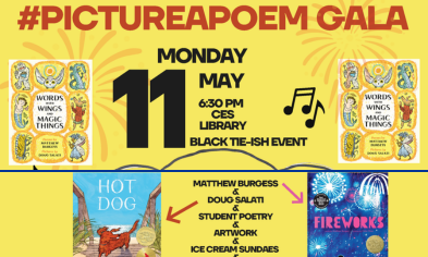 CES Library Gala with Matthew Burgess & Doug Salati: Monday, May 11
