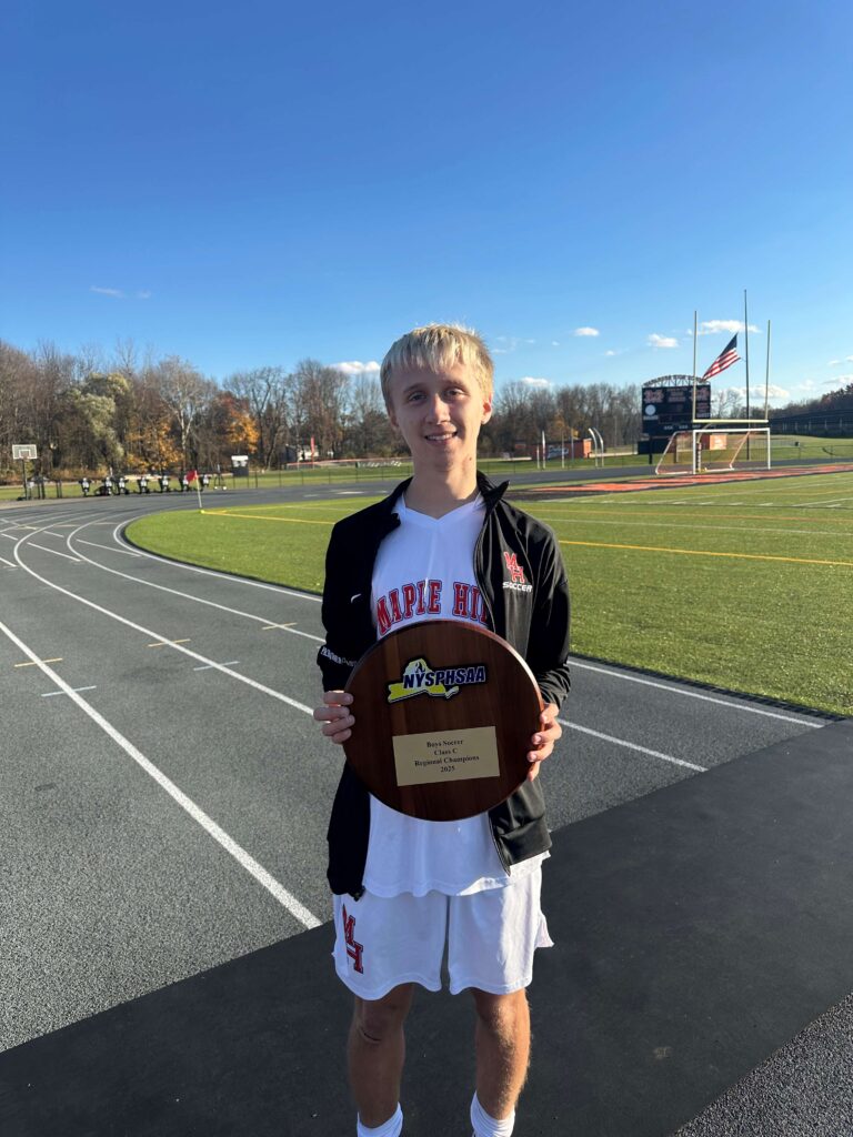Maple Hill senior Colin Prendergast