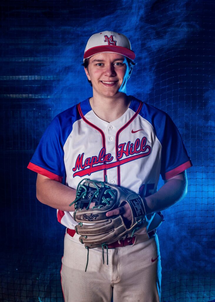 Maple Hill senior Bruce Brandow