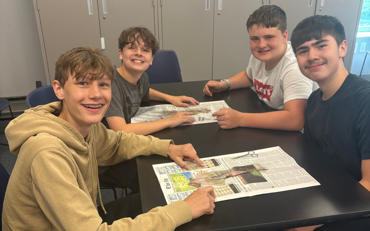 Maple Hill Jr. High School Students