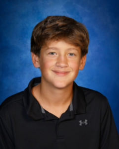Maple Hill student Jack Christiansen