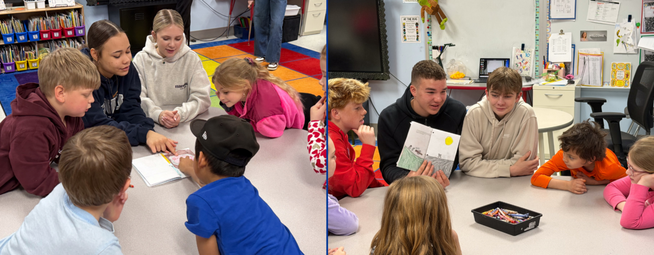 Castleton Elementary and Maple Hill Students