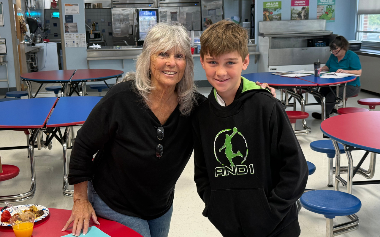 Castleton Elementary Student and Schodack Bus Driver