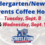 Kindergarten/New CES Parents Coffee Hours: Sept. 8 & 9