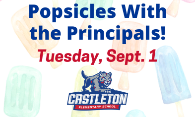CES Popsicles With the Principals: Tuesday, Sept. 1