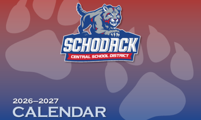 Schodack CSD Monthly Calendar (2026–27)