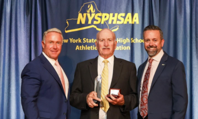 Maple Hill Coach Dan Gillespie Inducted into NYSPHSAA Hall of Fame