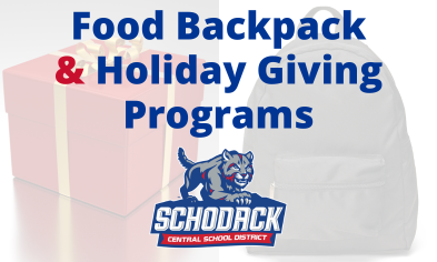 Schodack Food Backpack & Holiday Giving Programs