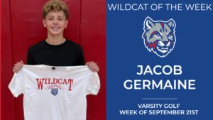 Maple Hill student Jacob Germaine